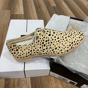 Dolce Vita Calf hair Kyle oxfords SIZE 8 NWT